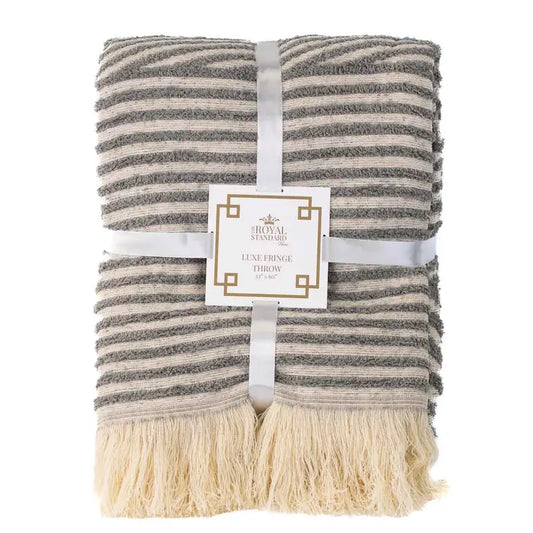 Yorkshire Luxe Fringe Throw