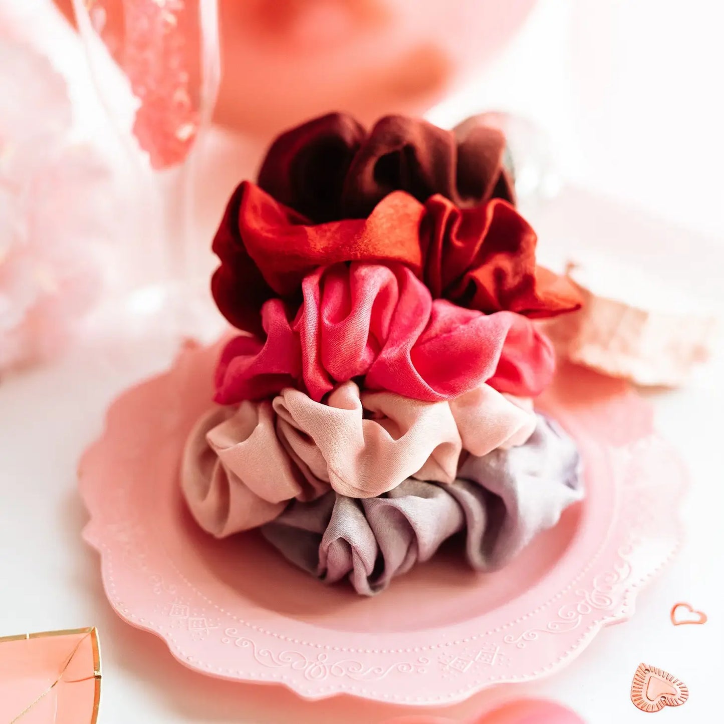 Valentine's Day Hair Scrunchie