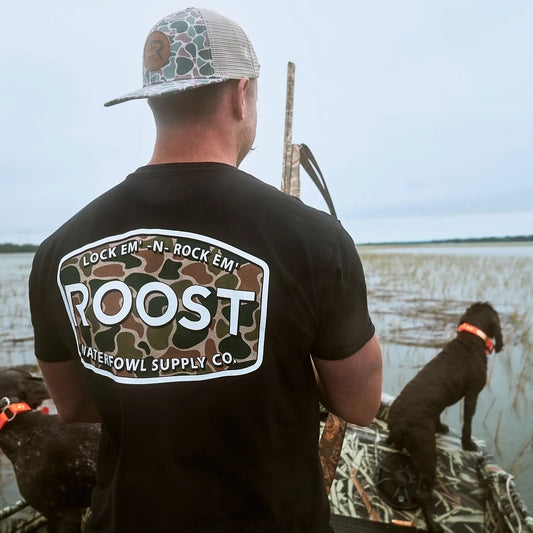 Roost Camo Logo Tee