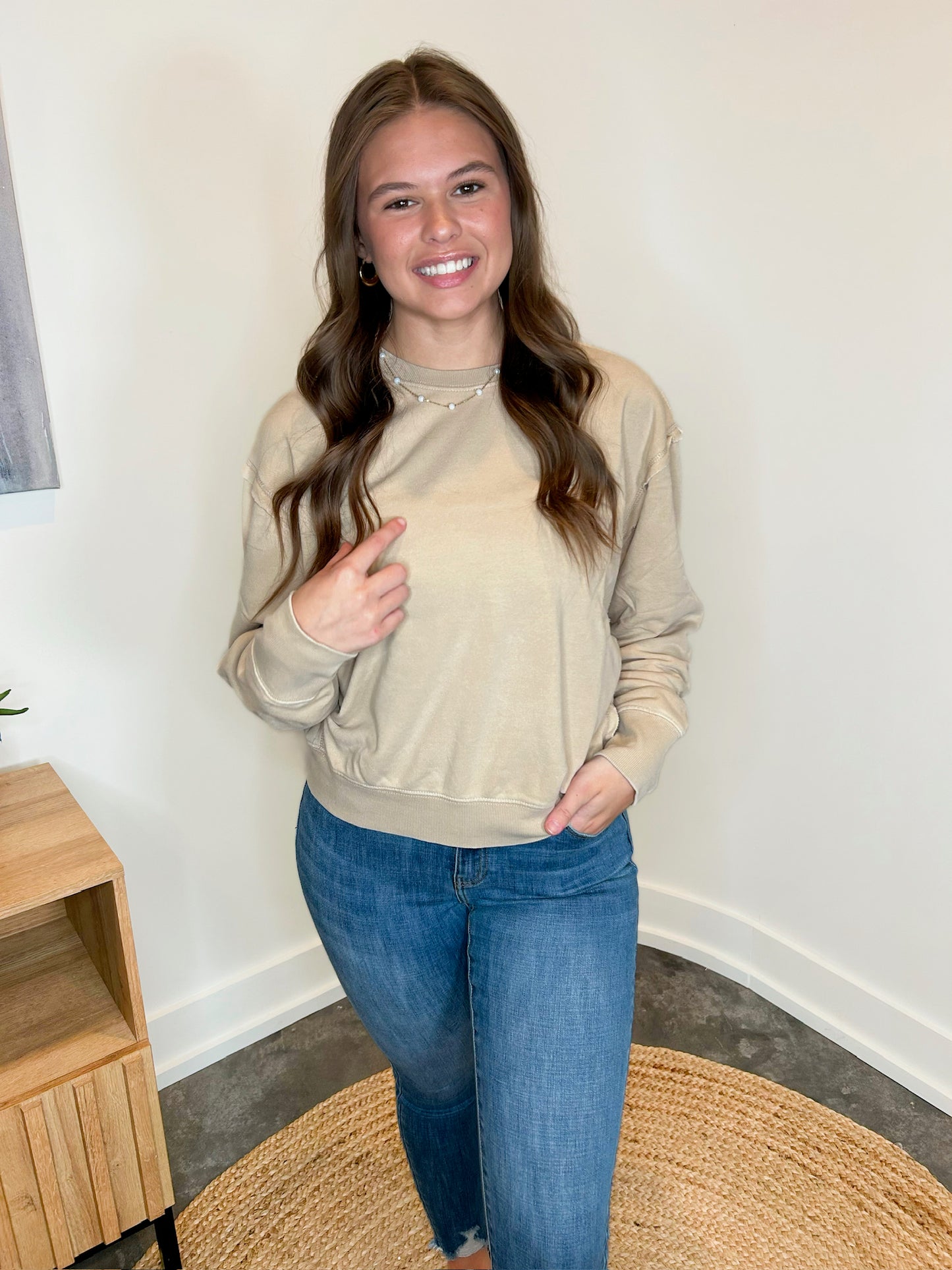 Brianne Sweatshirt Top