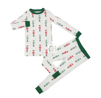 Red & Green Nutcracker Loungewear Set