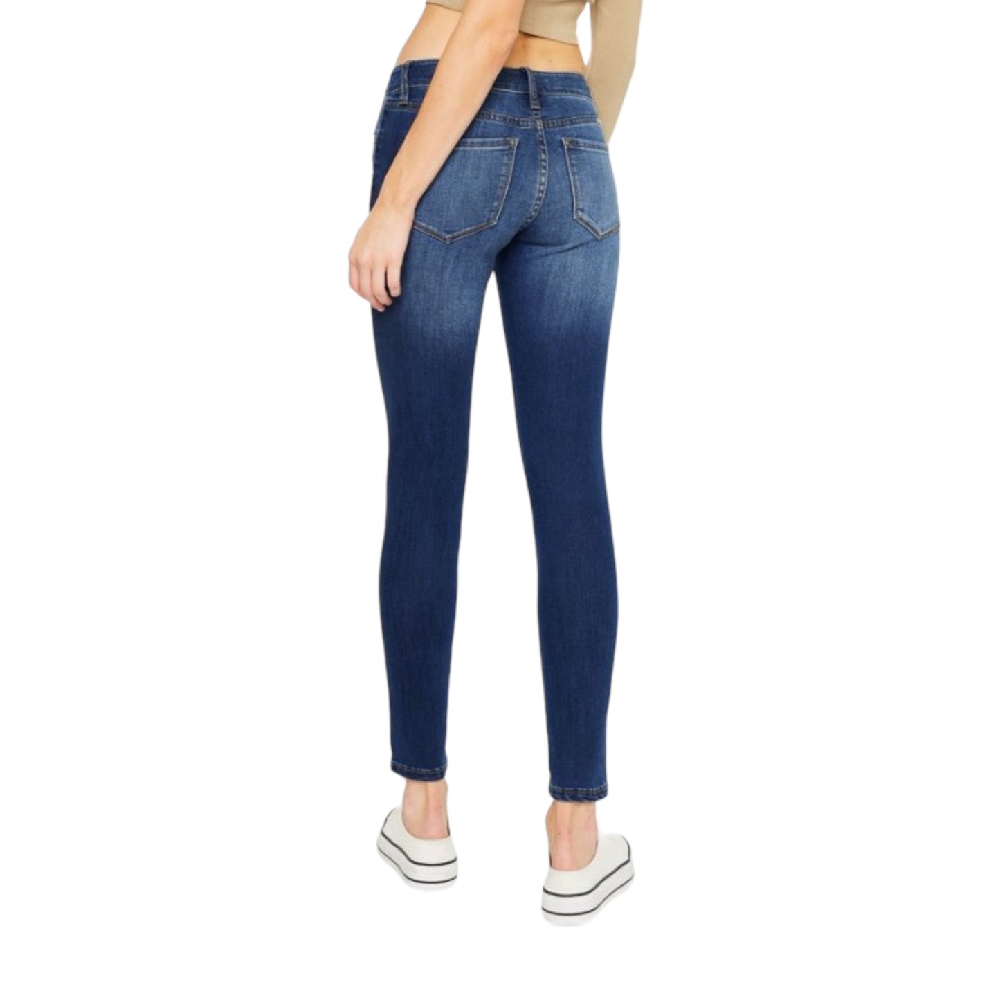 Mid Rise Super Skinny Jean