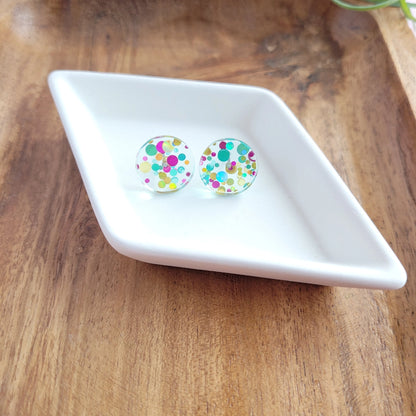 Sophie Confetti Studs