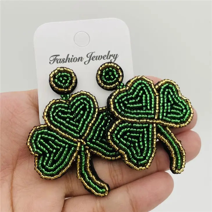 Clover Bead Earrings