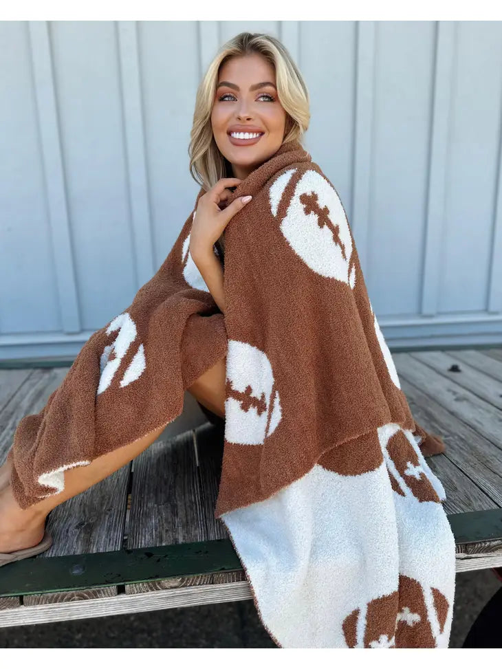 Football Cozy Blanket