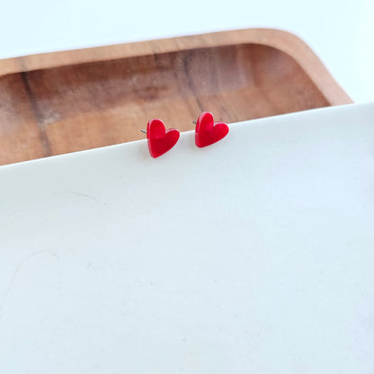 Heart Studs