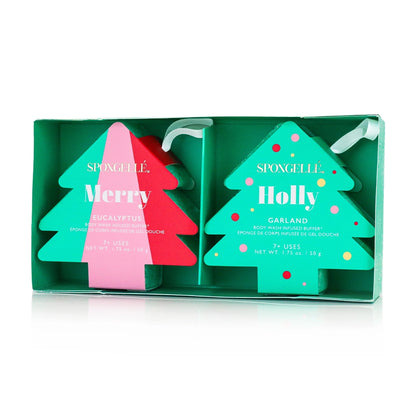 Happy Holidays Spongellé Gift Set