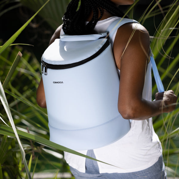 Corkcicle Lotus Cooler Backpack - Santorini